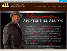 Tablet Screenshot of citychurchmil.org